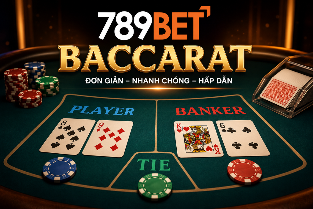 Tìm hiểu về Baccarat tại nhà cái 789Bet