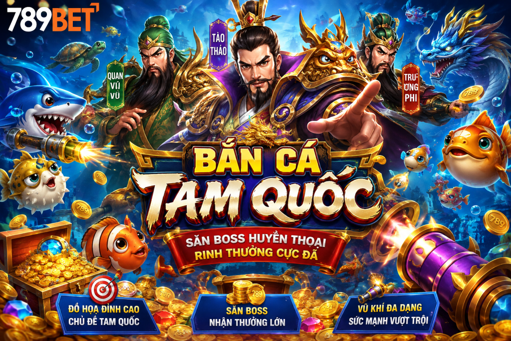 Chi tiết về game bắn cá tam quốc của nhà cái 789bet