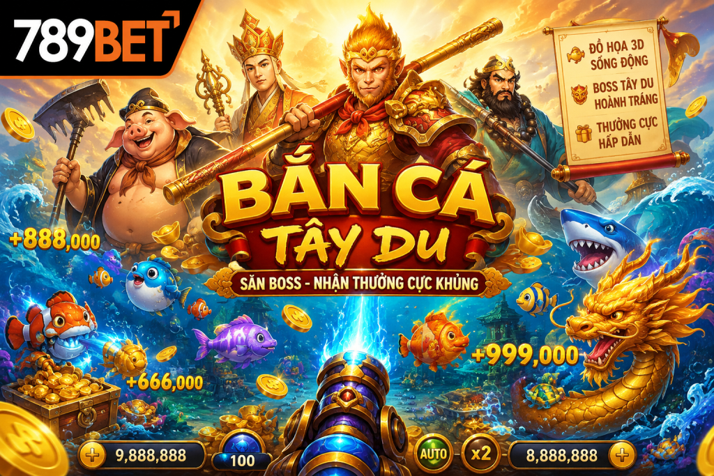 Chi tiết về cách chơi game bắn cá tây du tại nhà cái 789bet