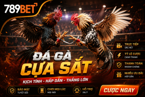 Chi tiết về đá gà cựa sắt tại nhà cái 789bet
