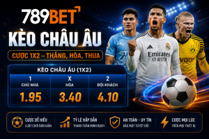 Chi tiết cách đọc kèo châu âu tại 789Bet