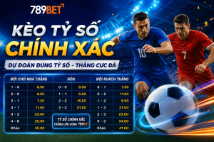 Chi tiết hướng dẫn đọc kèo tỷ số chính xác tại nhà cái 789Bet